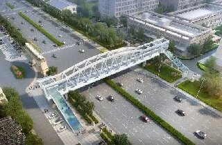 燕達國際健康城將建設(shè)燕郊首個過街天橋
